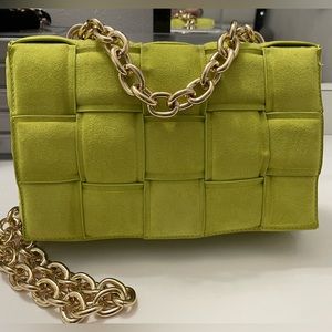 Fashion trendy womens hand bag chain strap